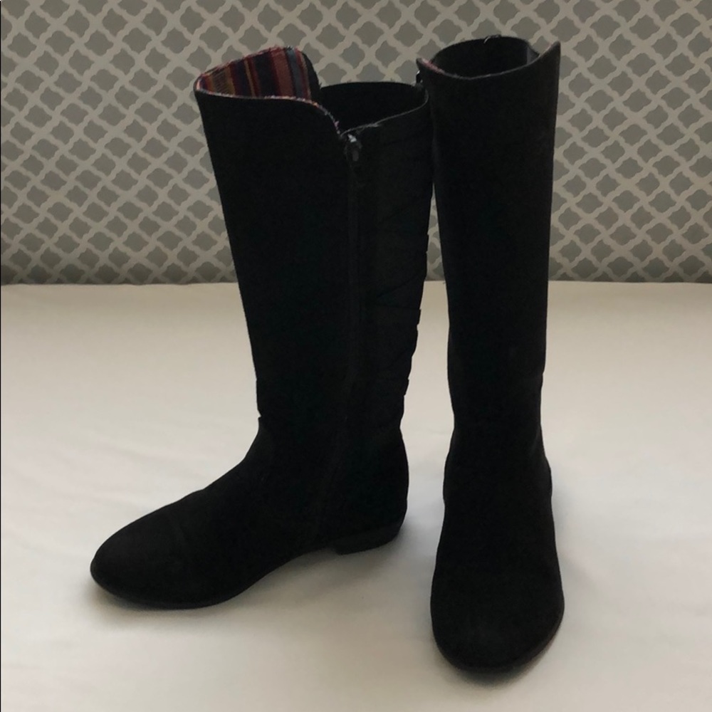 Girls Black Boots